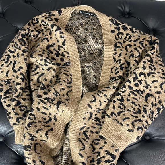 Leopard Cozy Cardigan by fashion nova - Picture 3 of 5